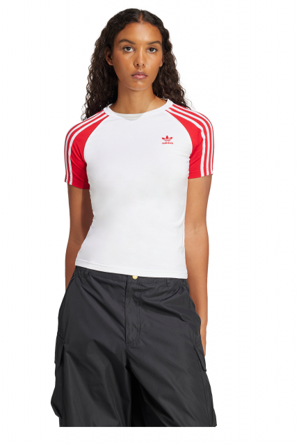 Koszulka adidas Originals Adicolor 3-Stripes Raglan Slim - JD0835