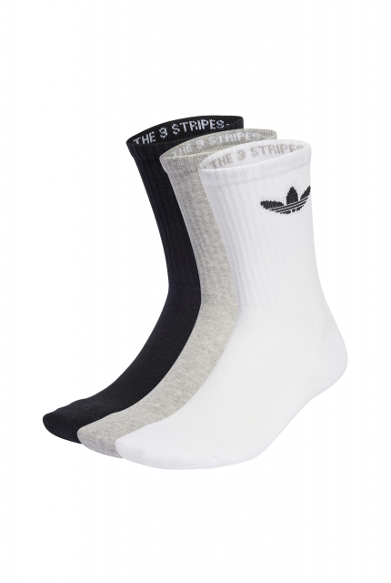 Skarpety adidas Originals Trefoil Cushion Crew 3 par - IJ5614