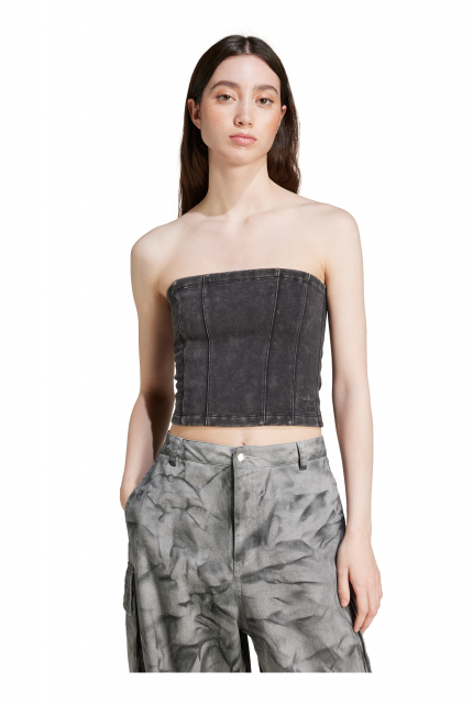 Gorset adidas Washed-Out Corset Top - IW5570